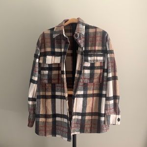 plaid shacket